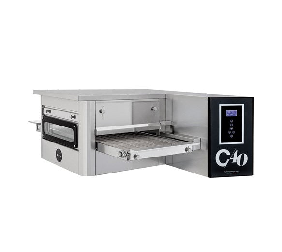 Italinox Prisma 16" Electric Conveyor Pizza Oven C/40 With Free Stand